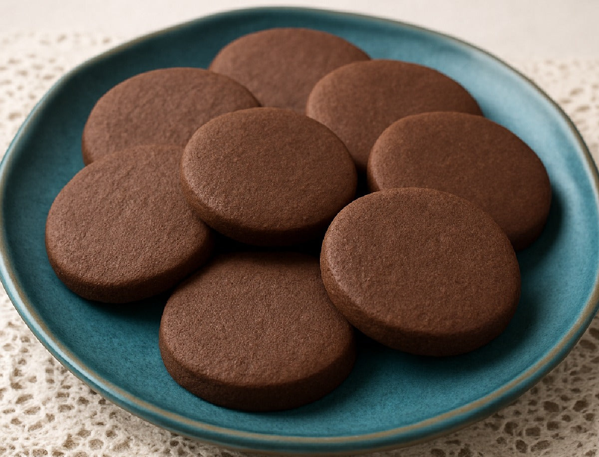 Chocolate Shortbread Cookies