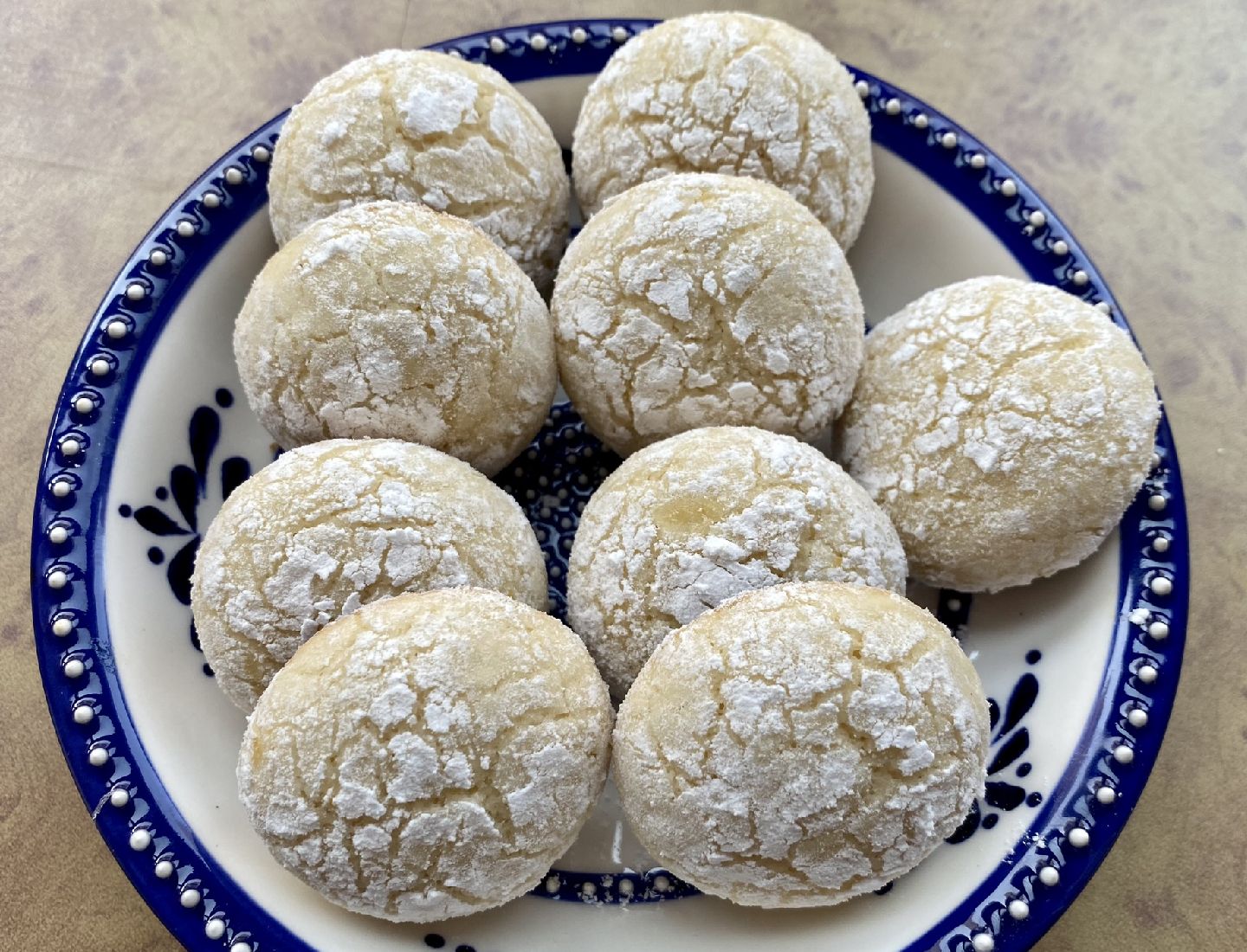 Lemon Crinkle Cookies